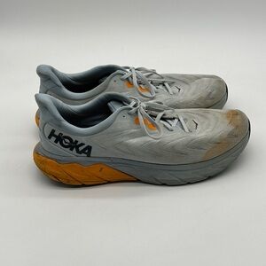 Hoka One One Mens Arahi 6 1123194 PABF Blue Running‎ Shoes Sneakers Size 14D